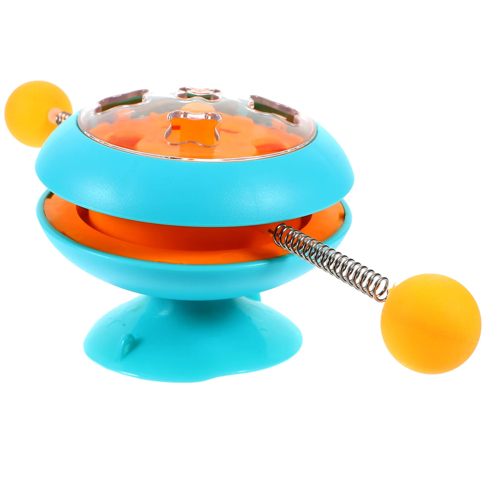 

Cat Toy Pet Amusement Ball Interactive Turntable Plastic Plaything