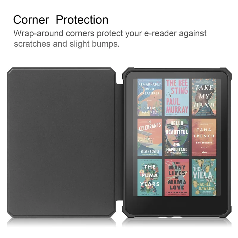 Чехол для Funda Kindle Paperwhite 2024 чехол 12-го поколения кожаный смарт-чехол с мягкой