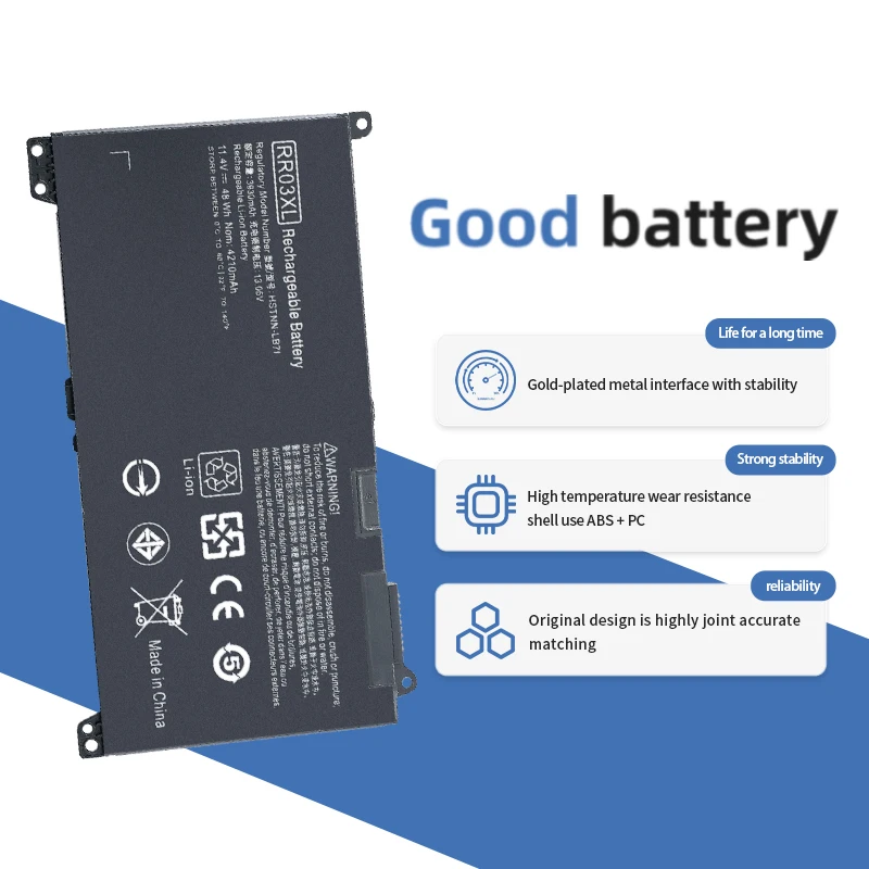 SUOZHAN RR03XL Аккумулятор для ноутбука HP ProBook 430 440 450 455 470 G4 G5 HSTNN-PB6W HSTNN-UB7C HSTNN-LB71