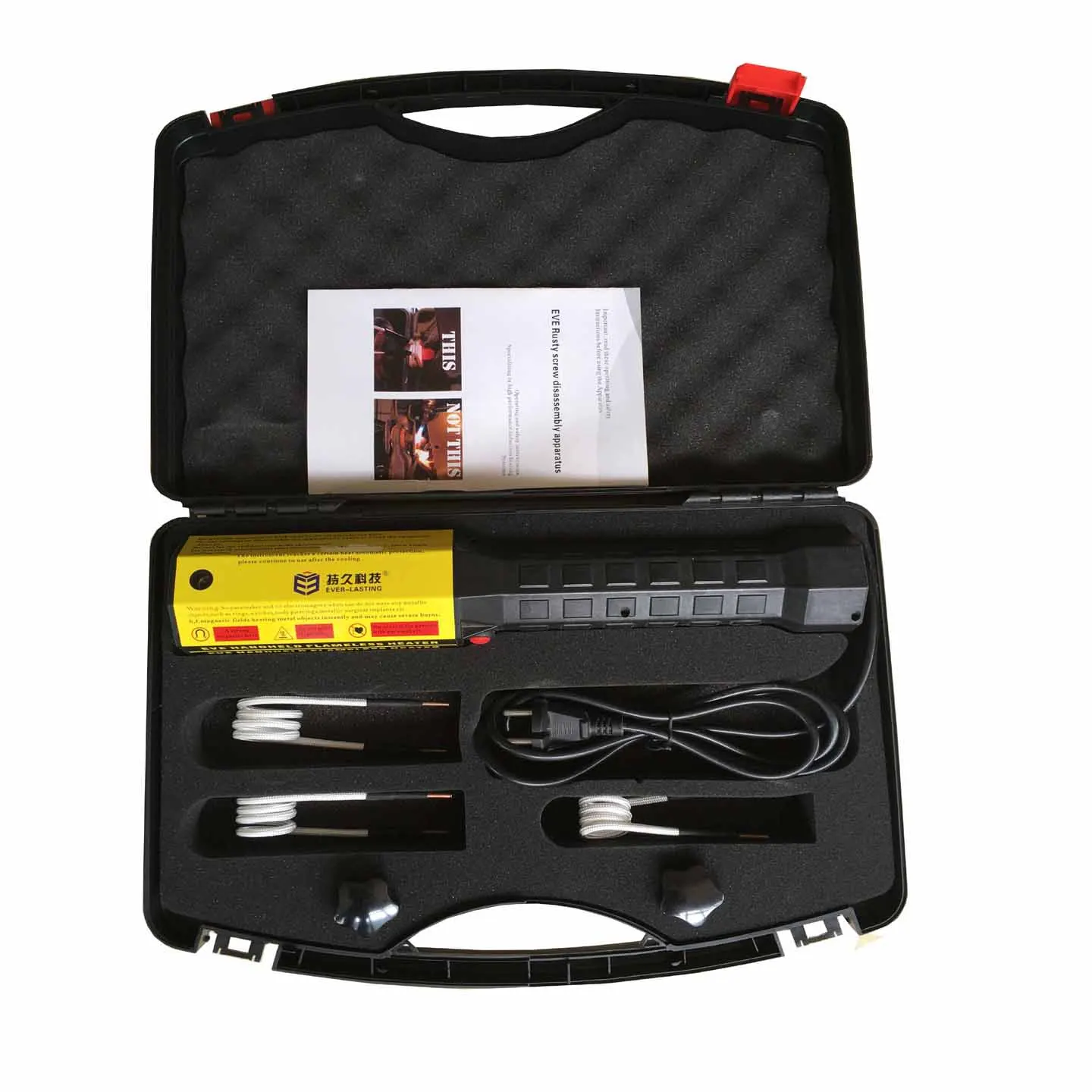 Индукционный аппарат для разборки ржавых винтов |