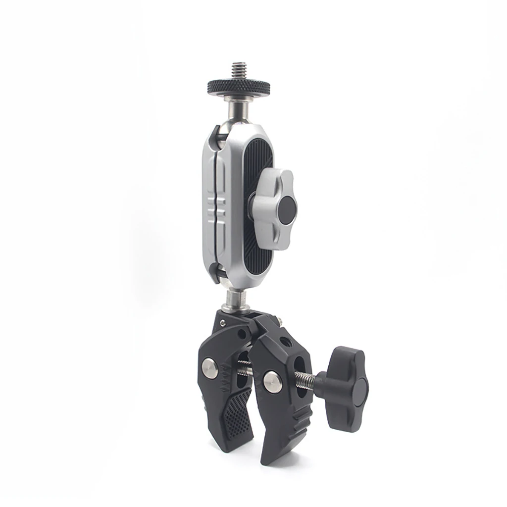 

SLR Camera Magic Arm Ball Head with Crab Claw Clip Universal Monitor Bracket BallHead Clamp Super Holder Stand