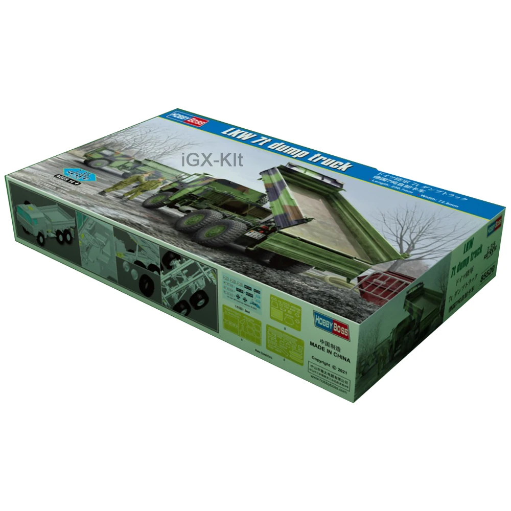 Hobbyboss 85520 масштаб 1/35 немецкий LKW 7T самосвал автомобиль хобби ремесло игрушка