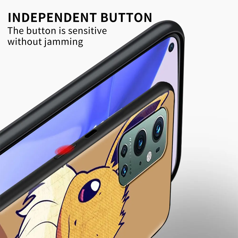 Чехол в стиле ретро с изображением покемона для OnePlus 10 9 8 7 Pro 9R 8T 7T Nord 2 5G Z N100 N10 CE