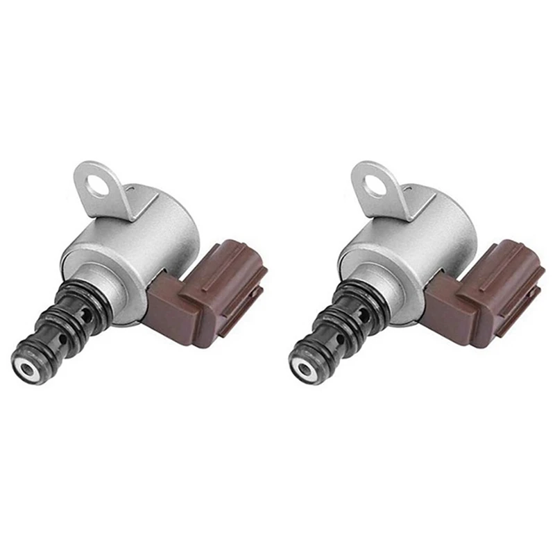 

2X Automatic Transmission Shift Control Lock Up Solenoid For Honda Accord Acura 28400-P6H-003 28500-P6H-013(Brown)