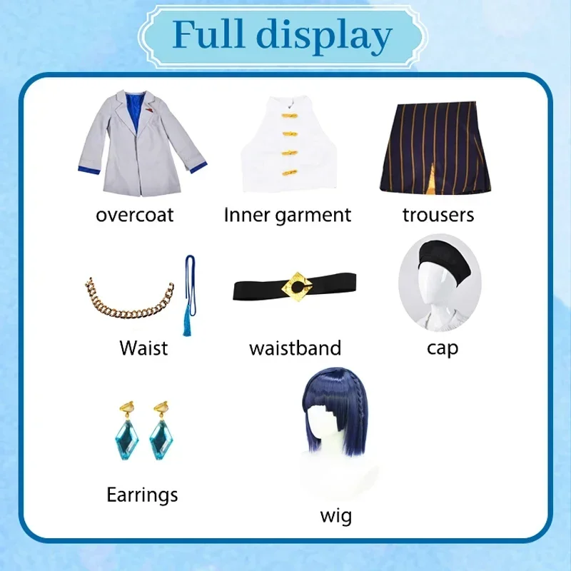 Genshin Impact Yanan Ningguang Pizzanut карнавальный костюм карнавальная форма парик аниме