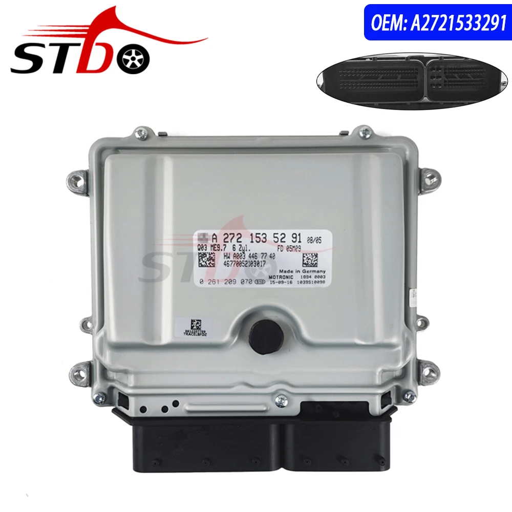 Новый модуль управления двигателем A2721533291 A2729002700 для Mercedes Benz E350 S280 S300 ECU ECM