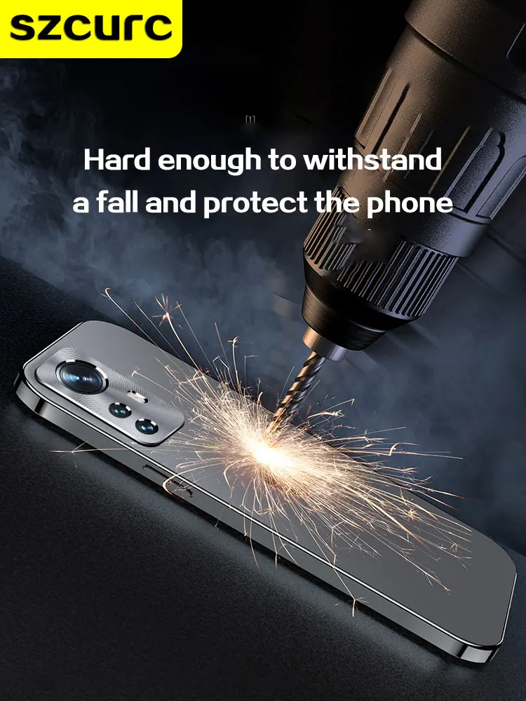 Tanie Do Etui Na Telefon Xiaomi 12 Pro, Nowa Ultra Cienka, Luksusowa Torba Ochronna O Wysokim Wyczuciu Xiaomi 12S 12X, Odporna Na Upadek, Matowa Osłona Ochronna