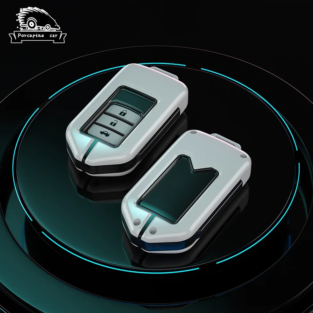 

2345-кнопочный чехол для автомобильного ключа из ПК, чехол для ключей Honda CRV CR-V Fit Civic HR-V HRV City Odyssey XR-V Accord, аксессуары для ключей