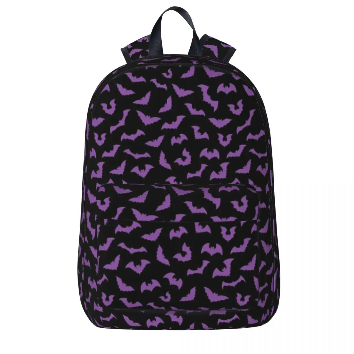 

Purple Bats Pastel Goth Candy Backpacks Boy Girl Bookbag Students School Bag Travel Rucksack Shoulder Bag Large Capacity
