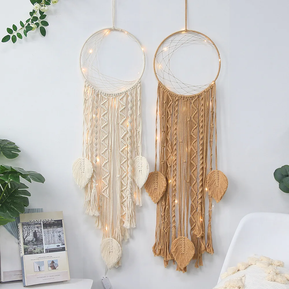 ArtiLady Bohemian Woven Dreamcatcher Living Room Wall Decor Handwoven Home Hangings Gifts Room Decor