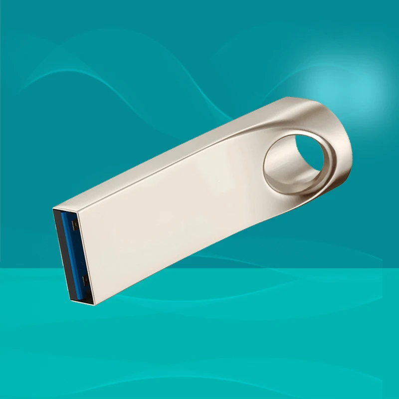 Creativo Metal Pendrive 128 GB USB Flash Drive 2TB 1TB 512GB 256GB 128GB Pen drive Memoria USB Flash Disk ON Key Memory Stick