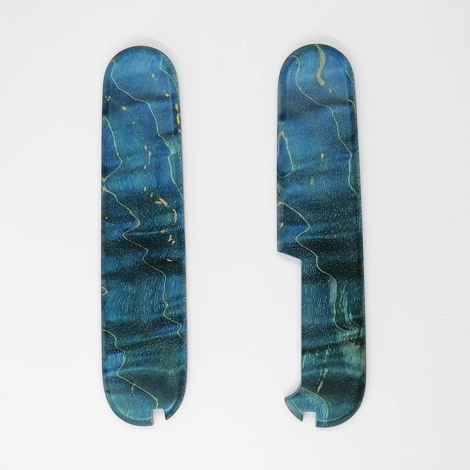 

Весы Ручной работы из нержавеющей стали с деревянной ручкой для швейцарского армейского ножа Victorinox 91 мм, 1 пара