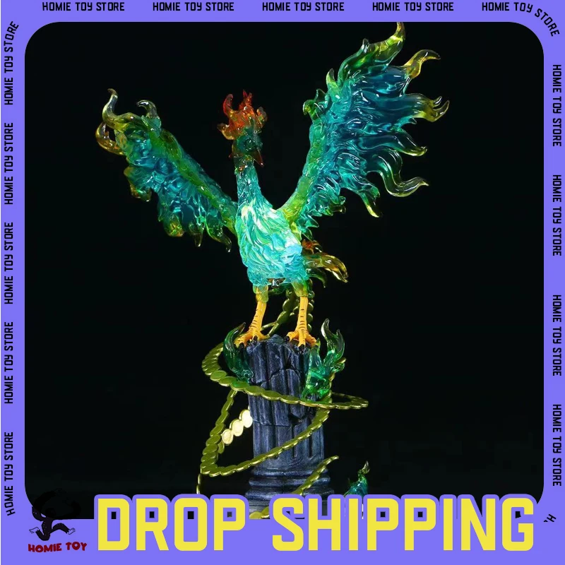

One Piece Battle Phoenix Marco Beast Ver. Gk 27cm Anime Figure With Light Manga Statue Figurine Model Doll Decoration Toys Gift