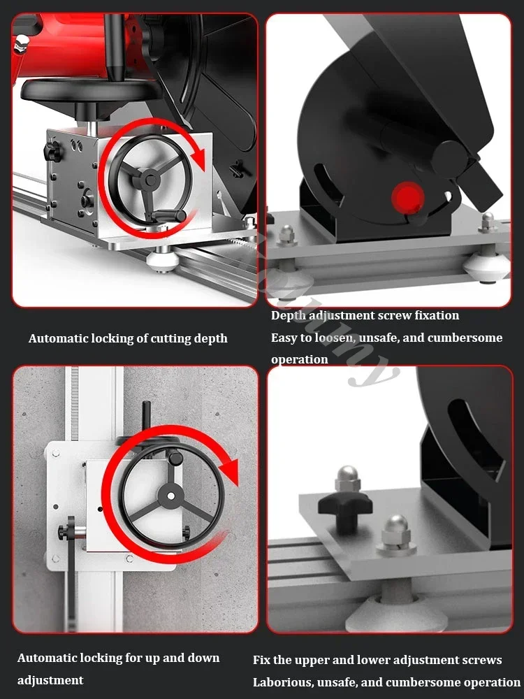 Многофункциональный станок для резки стен долбежный бетона измельчитель резак