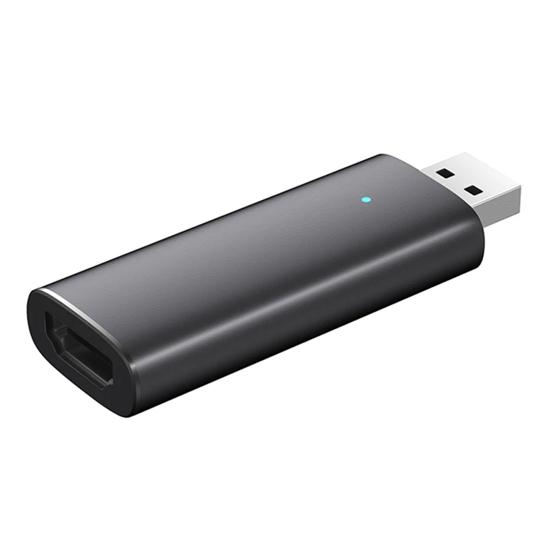 

USB Video Capture Card -Compatible 1080P HD Driver-Free Game Capture Device OBS Video Capture Card