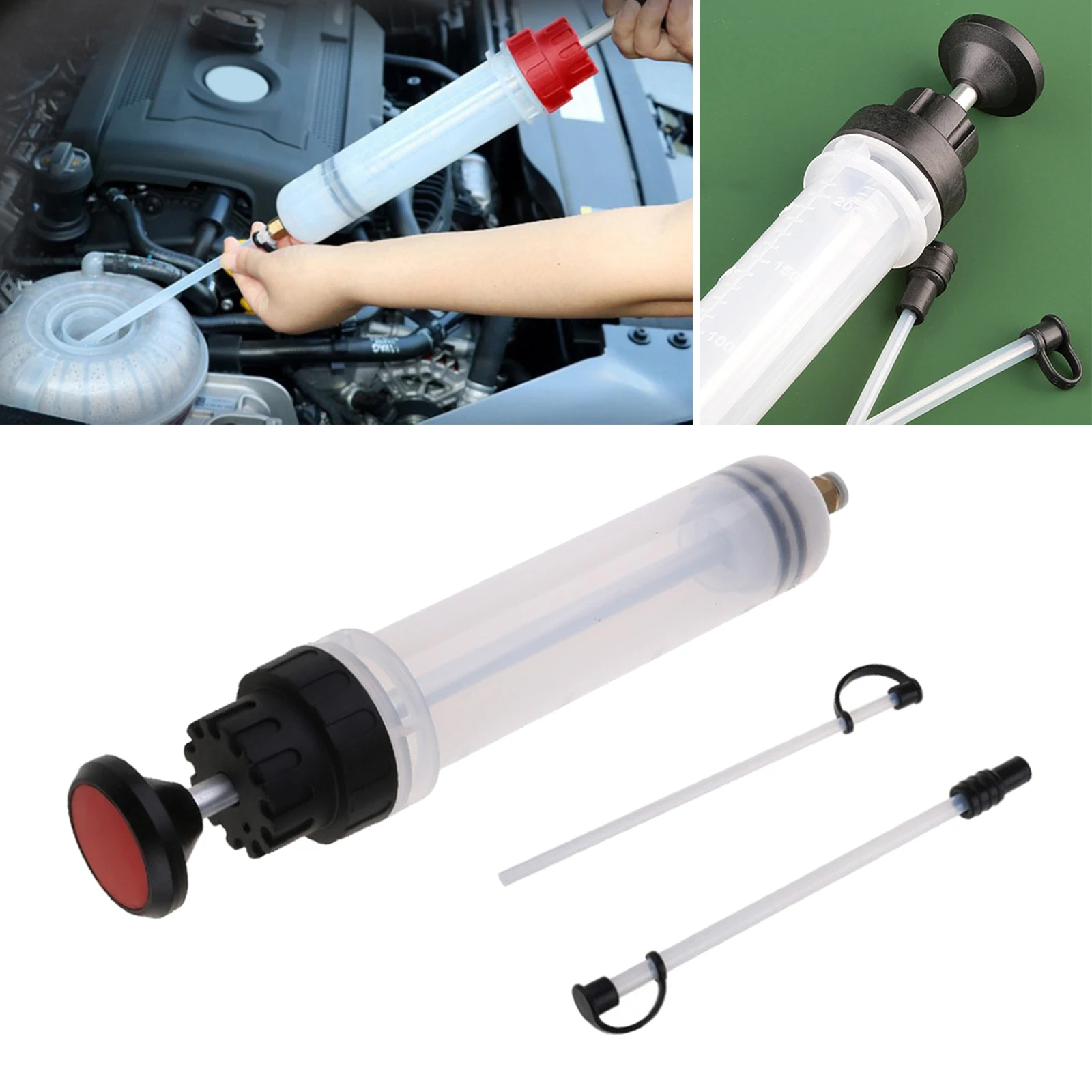 

Hot 200cc Car Oil Fluid Extractor Filling Syringe Manual Vacuum Pump Tool Automotive Car Fluid Lquid Transfer Pump Dispenser