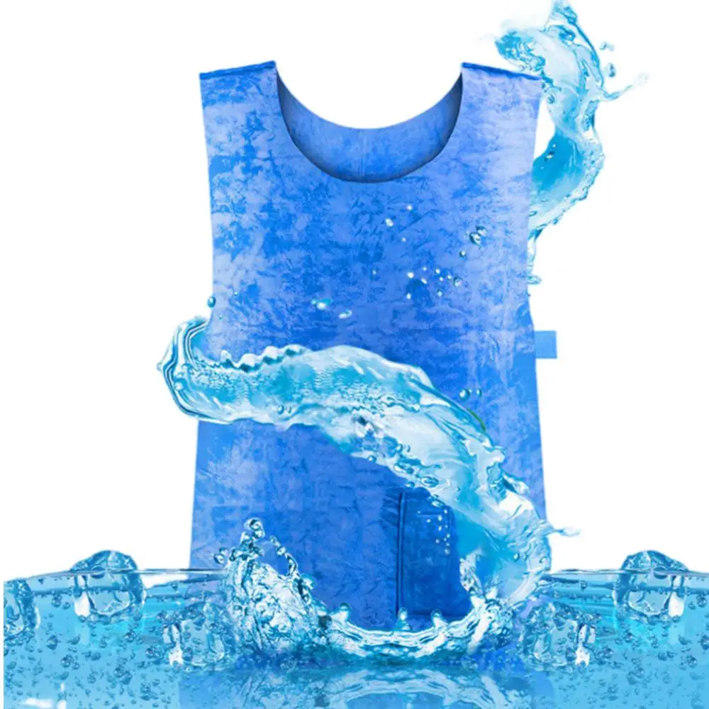 

Summer Cooling Vests Cooling Ice Vest For Outdoor Sports Camping Fishing Men Women High Temperature Protective Anti-heat Vest