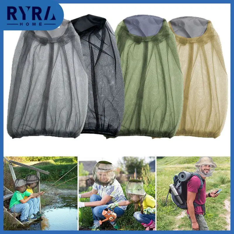 

Outdoor Anti-mosquito Hat Lightweight Anti-insect Hood Outdoor Fishing Hat Portable Head Cover Collecting Honey Preventing Bees