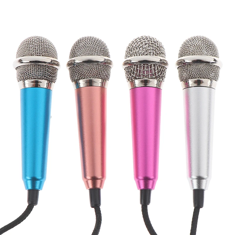 

Portable Mini 3.5mm Stereo Mic Audio Microphone For The Mobile Phone Accessories