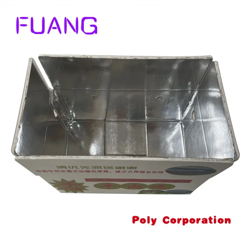 Customized Frozen Meat Cold Chain Insulation Transport Storage Shipping Box
