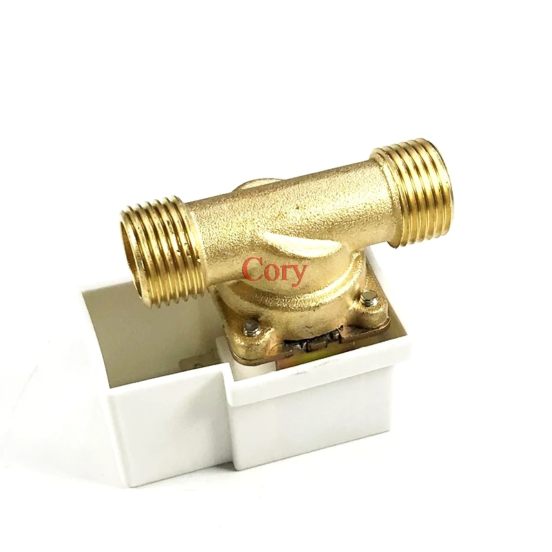 1 шт. латунный электрический электромагнитный клапан 1/2 &quotпапа DN15 для воды