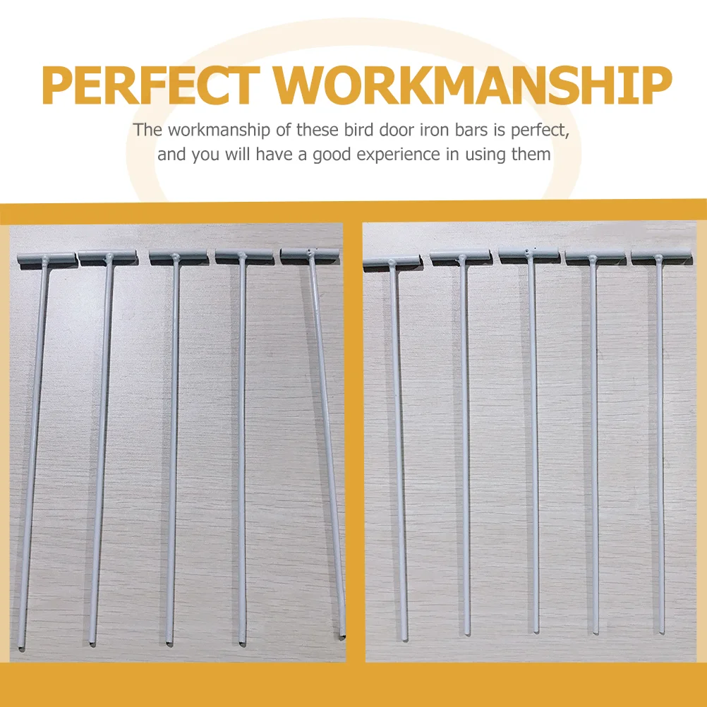 15 шт. клетка для птиц дверные стержни голубей ворота ограждение железные