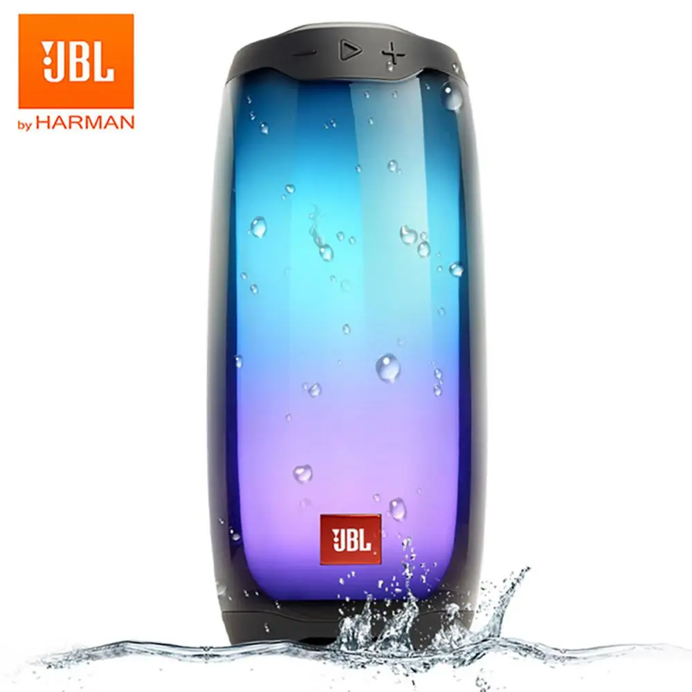 

JBL PULSE4 Potable Wireless Bluetooth Waterproof Light Show Speaker Stereo Sound With LED Light Party Boost APP IPX7 Waterproof