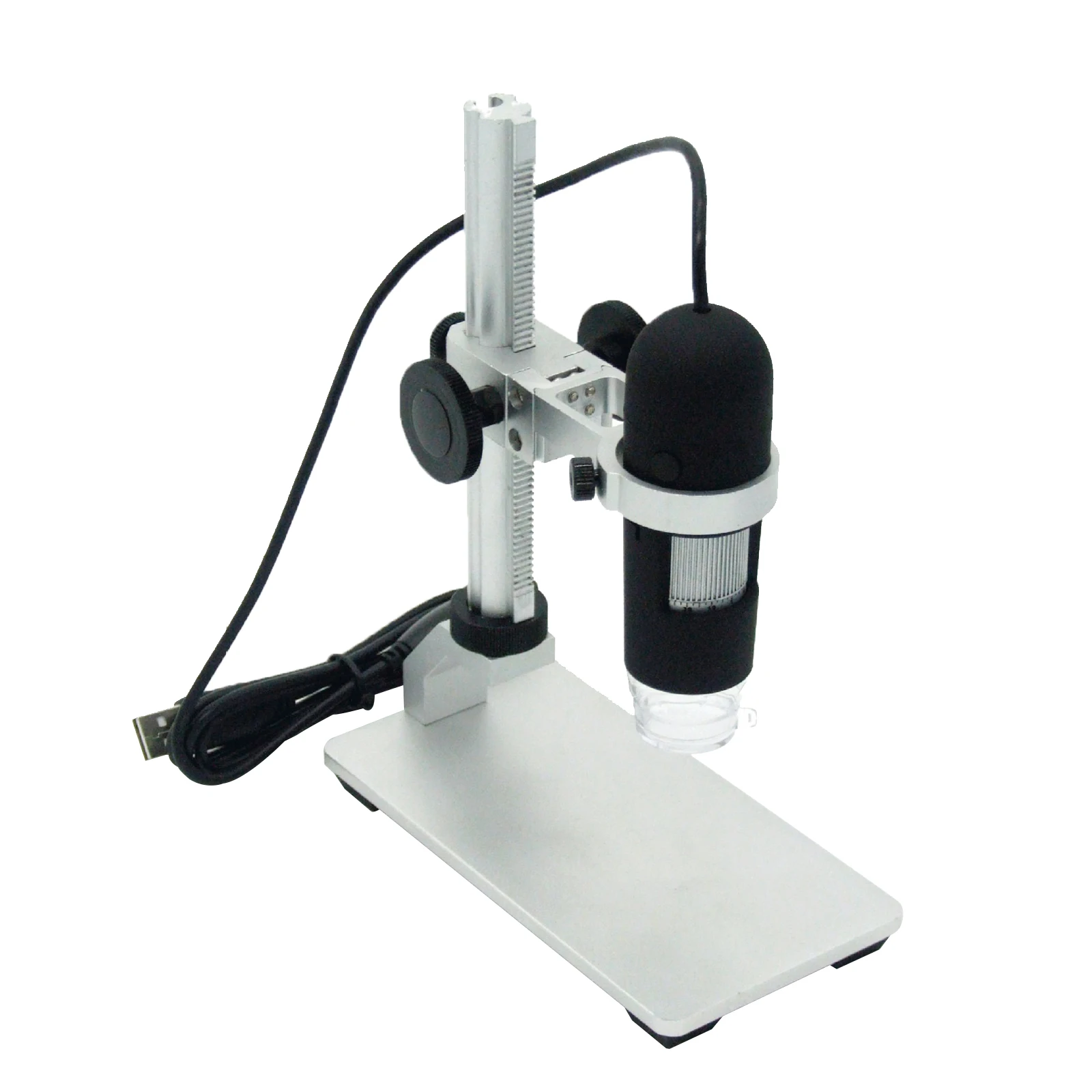 

Alloy Universal Adjustable Professional Base Stand Holder Desktop Support Bracket For Max 1.37" In Diameter Digital Microscope