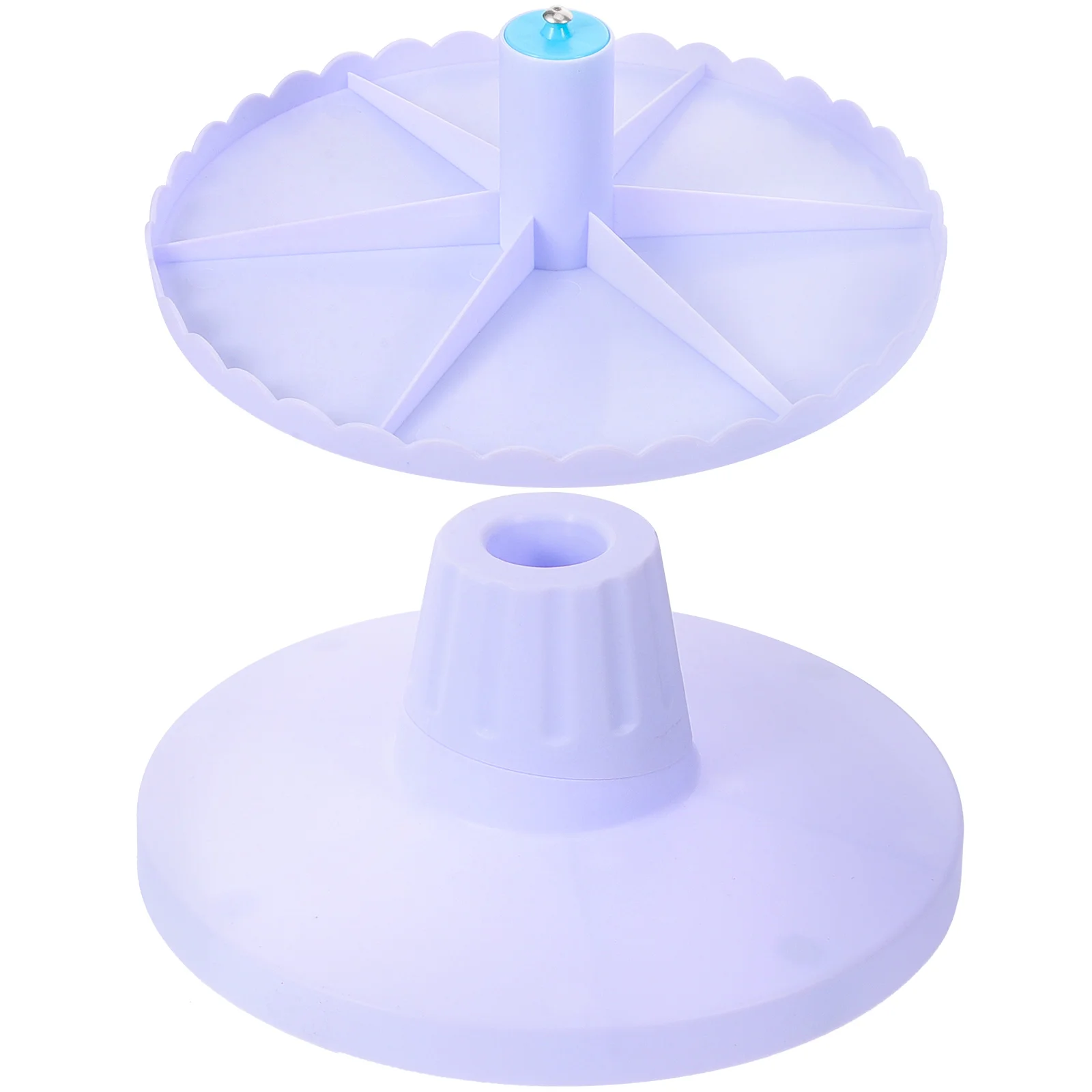 

Cream Cake Turntable Decoration Stand Revolving Pottery Plastic Tables for Decorating