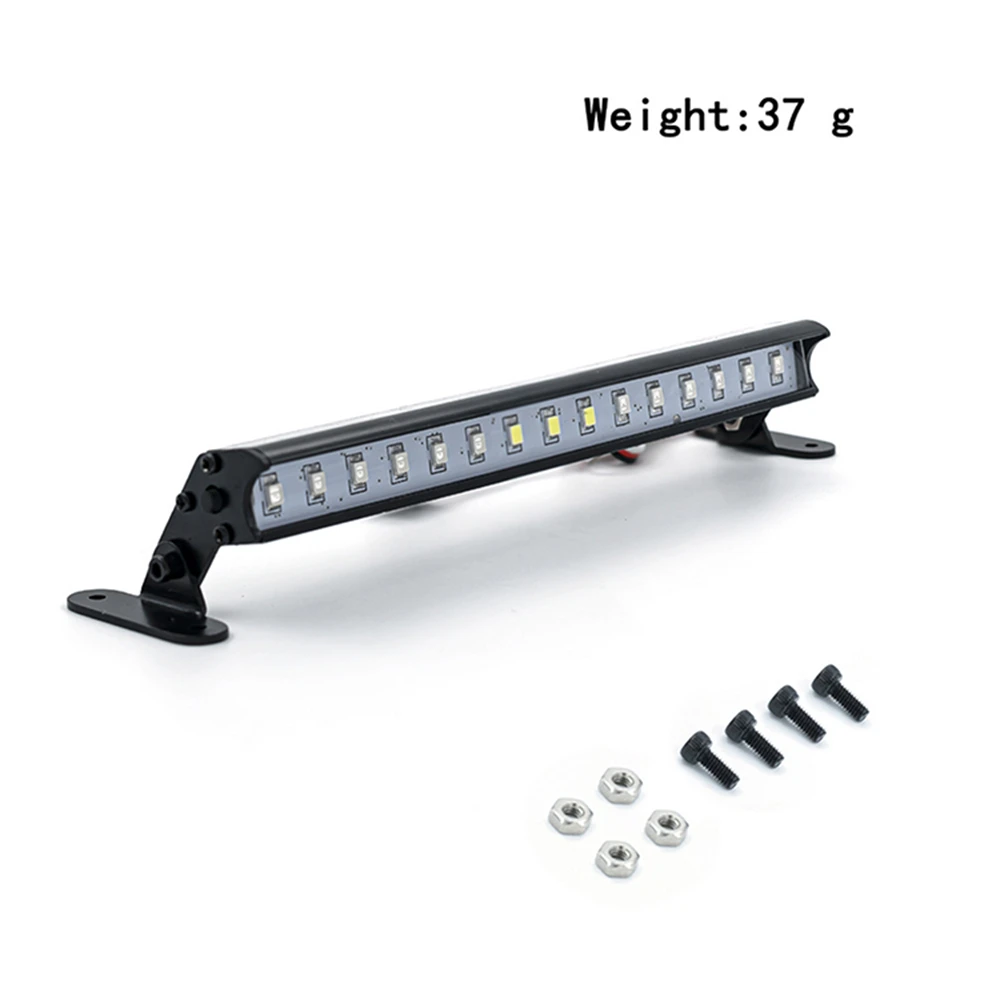 

Super Bright LED Light Bar RC Car Colored Roof Lamp for 1/10 RC Crawler Axial Capra SCX10 II 90046 RGT EX86100 TRX6 TRX4 D90