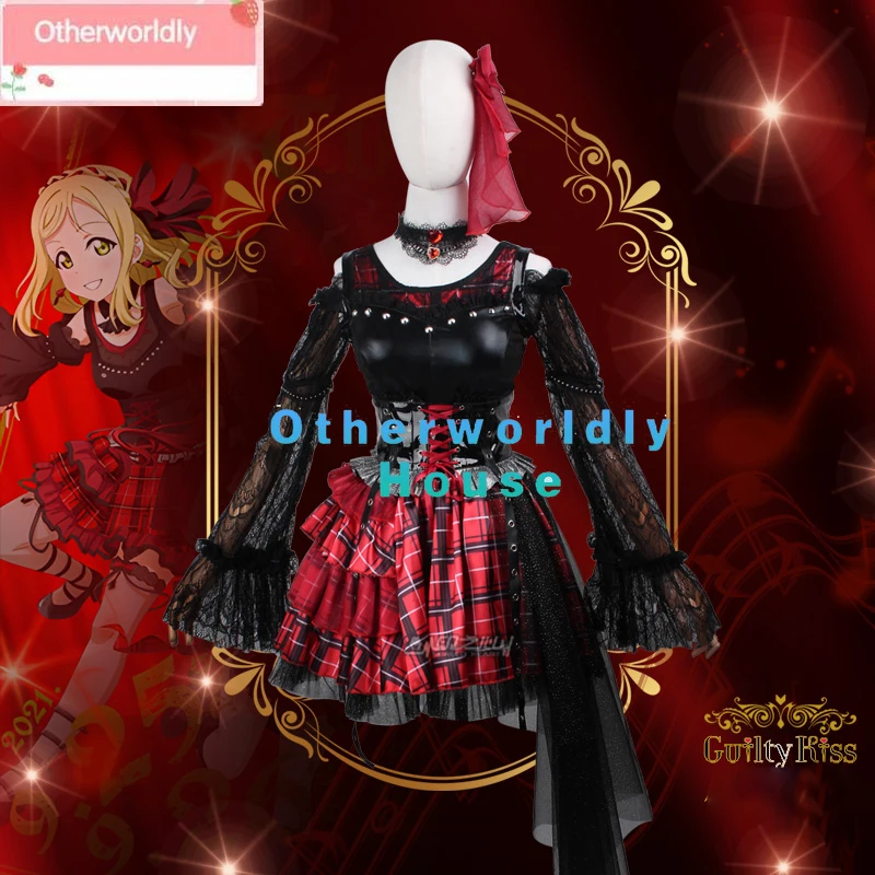 LoveLive Sunshine Aqours Guilty Kiss tsushiko Yoshiko Sakurauchi Riko охара Мари косплей костюмы женское