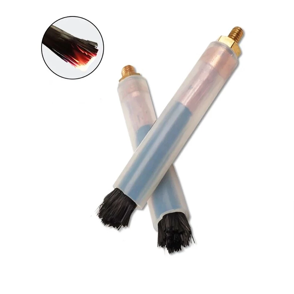 

5PC M6M8M10 Thread Carbon Fibre Weld Cleaning Brush Used Clean Passivate And Polish Stainless Steel Welds After TIG Or MIG Weld