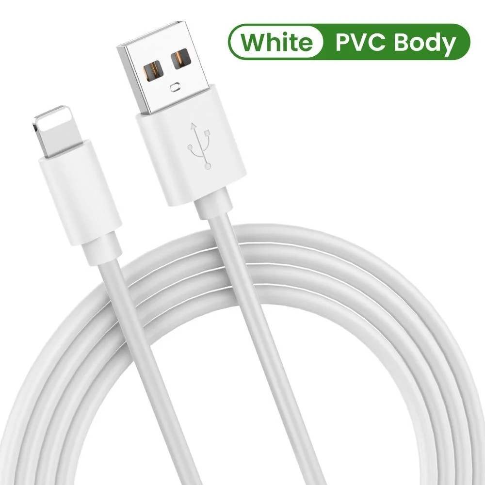 

NEW Cable For iPhone 12 11 XS Max XR X 8 7 6 6S 5S Cord Quick Charge Mobile Phone Cable Fast Data Charger cable 2A Fast