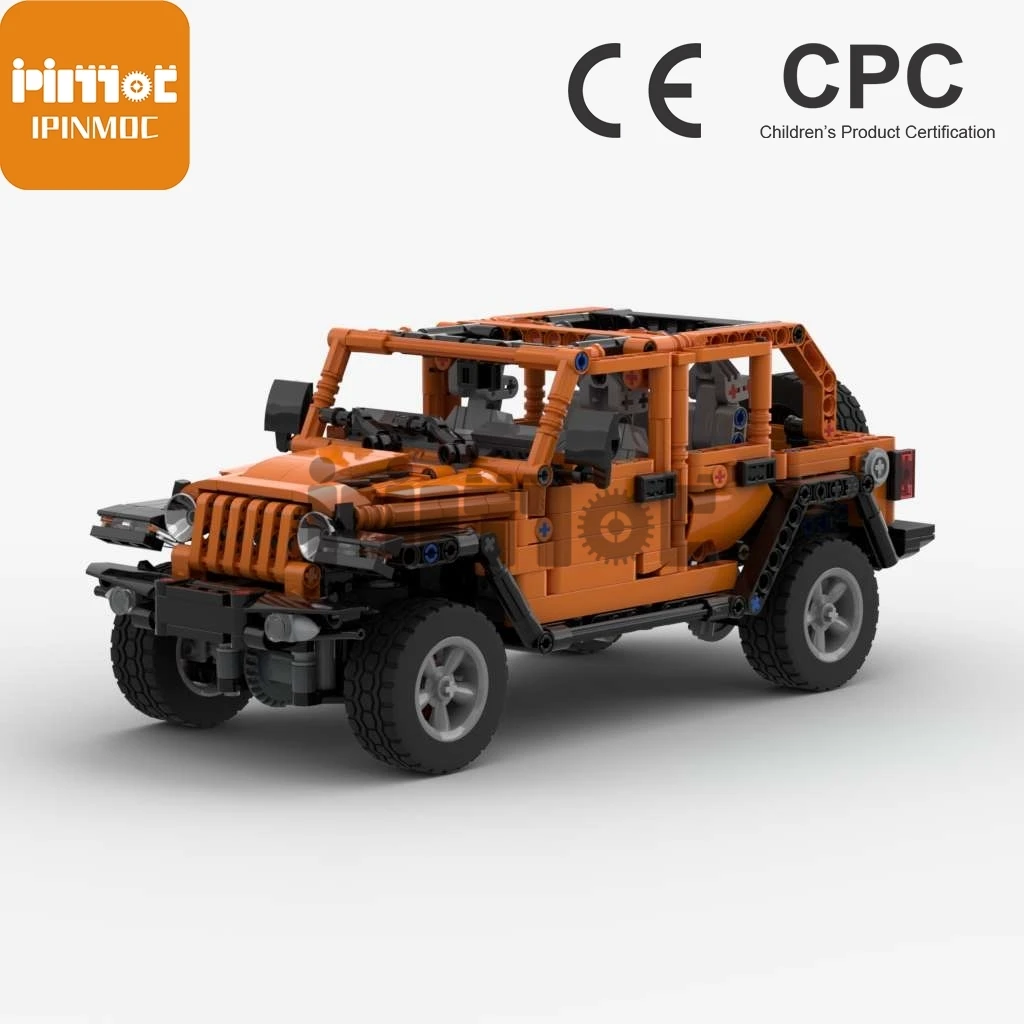 

Moc-48742 Robin Hood off-road jeep 1271pcs technology assembly New Year gift mosaic building blocks