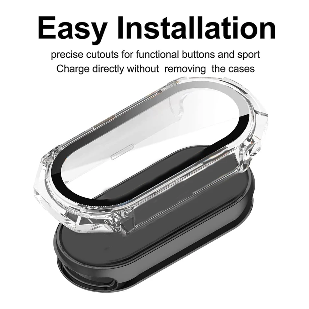 2 шт. защитный чехол для смарт-часов Xiaomi Mi Band 7