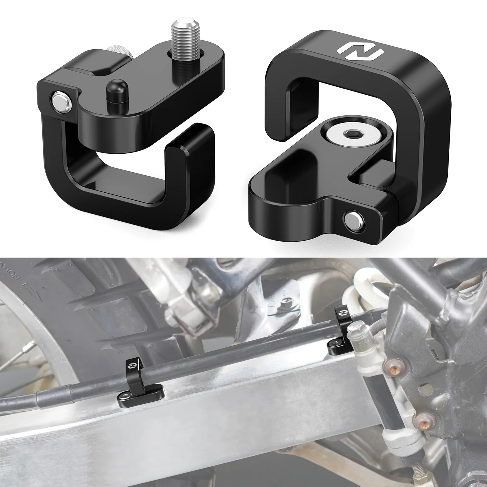 

Зажимы заднего тормозного шланга мотоцикла для Suzuki DRZ400 E S DRZ400SM DR650SE DRZ250 RM125 RM250 RM250Z RMX450Z RMZ250 RMZ450