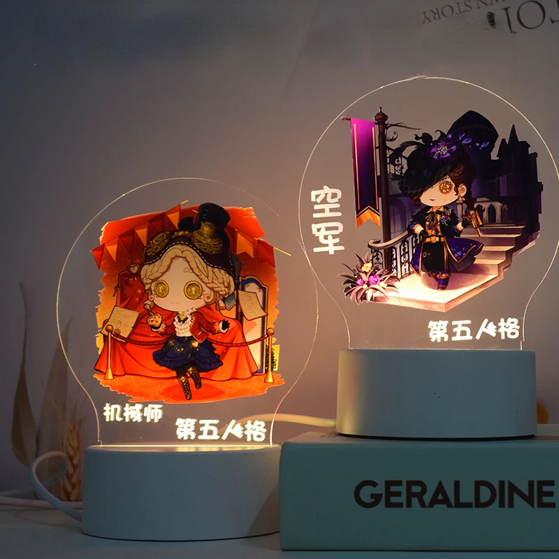 

3D фигурки персонажей аниме, персонажи персонажей персонажа V, ночник, подарок, акриловый орнамент Трейси лезника, экшн-фигурки кровавой коро...