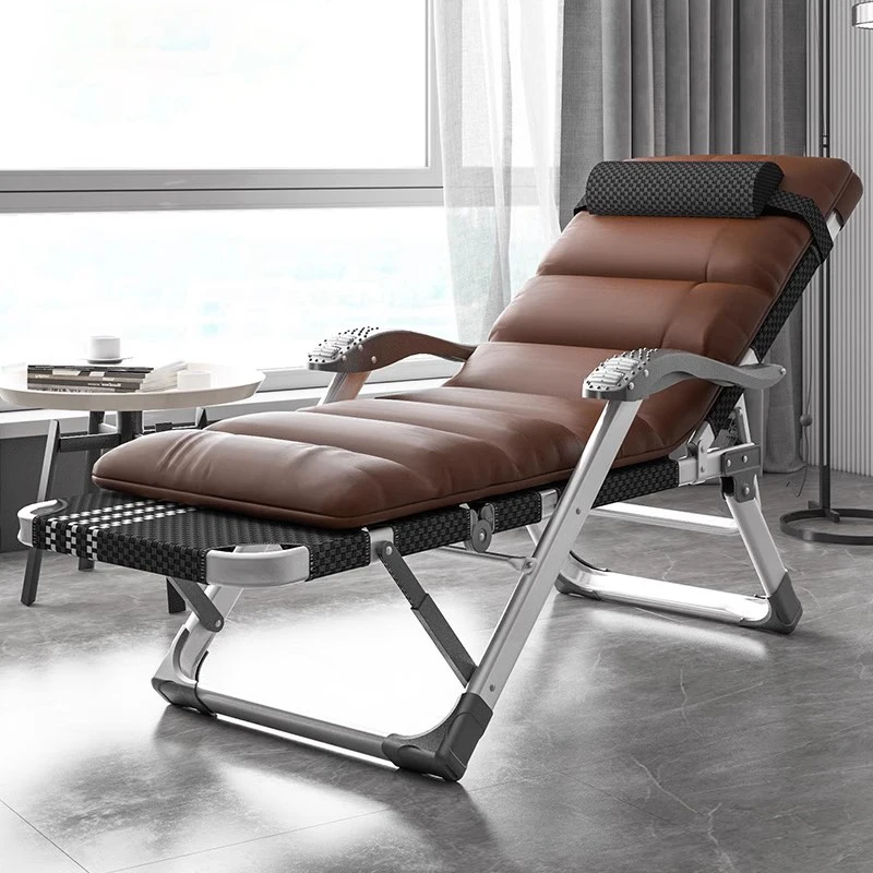 

Metal Unique Recliner Floor Chair Back Rest Nook Balcony Black Bedroom Chair Living Room Indoor Salon Meuble Nordic Furniture