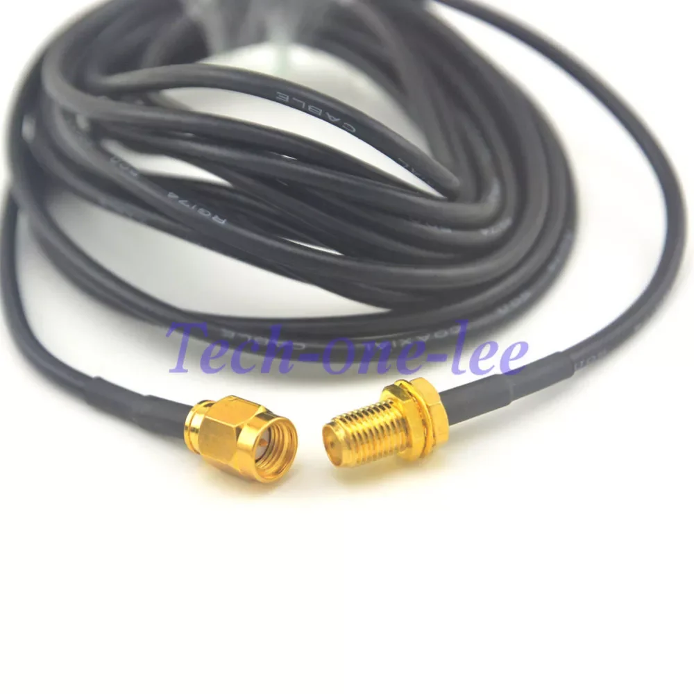 

10ft SMA Cable Female to SMA Male Plug Antenna Extension Coax Connector 3M