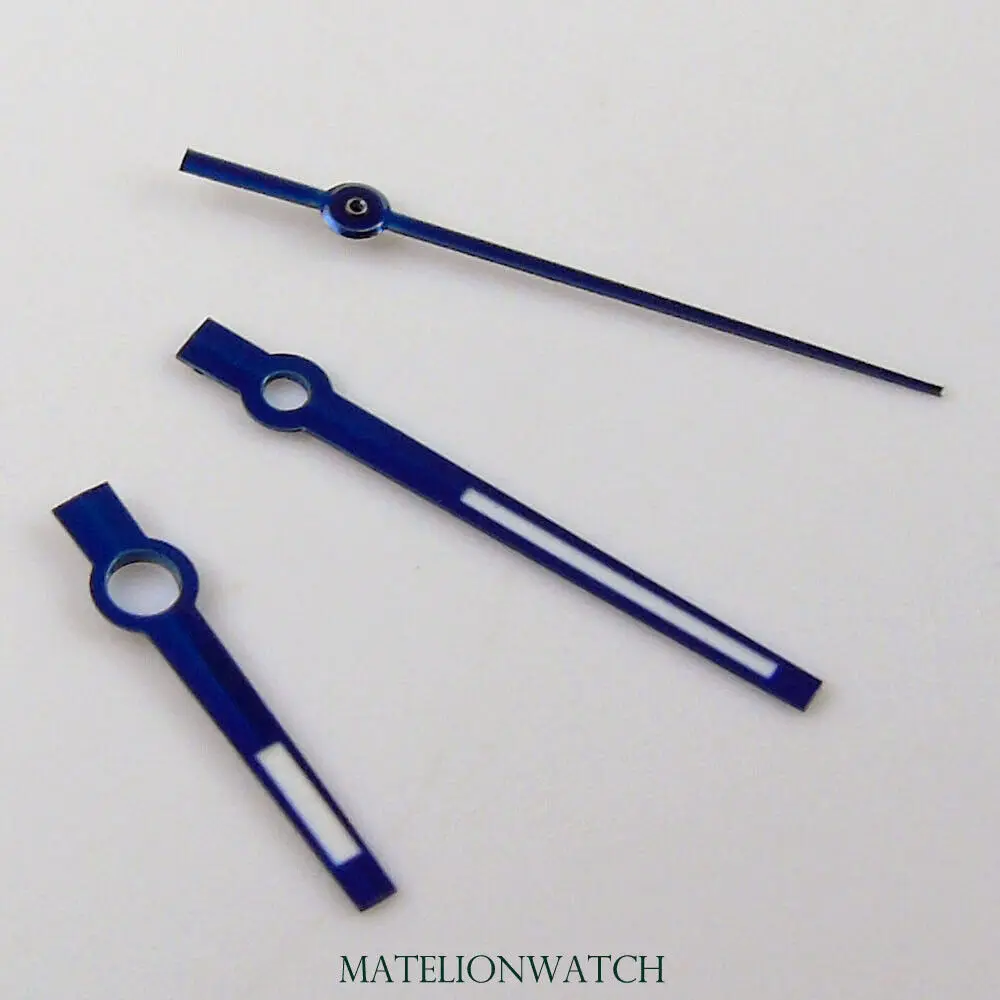 Запчасти для синих часов подходящие MIYOTA 8215 8205 821A MINGZHU 2813 светящиеся