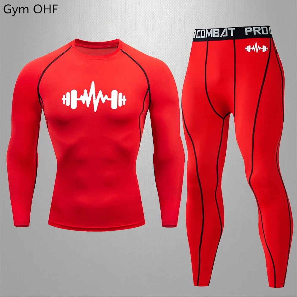 Футболка мужская с принтом гантелей спортивная и фитнес-футболка облегающий