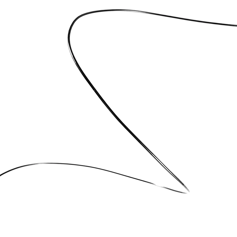 Нить для 3D-принтера 2 шт. 10 м ABS 1 75 мм Черная