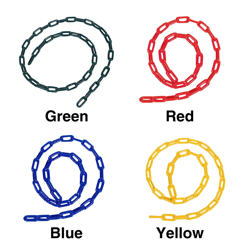 1.2M Heavy Duty Extension For Outdoor With Hook Swing Chain Yard Solid Kids Playground Plastic Coated Park Toy Replacement | Игрушки и