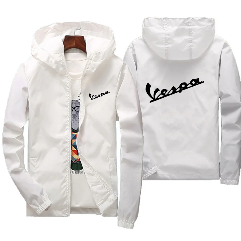 

2022 new spring summer new coat men's brand Street windbreaker jackets Hoodie zipper thin coat men's casual coat 7XL