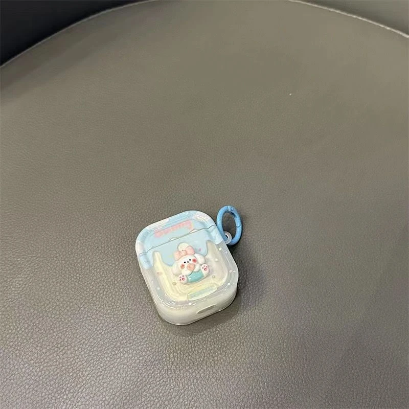 Чехол для AirPods 2 Pro 3 с рисунком мороженого