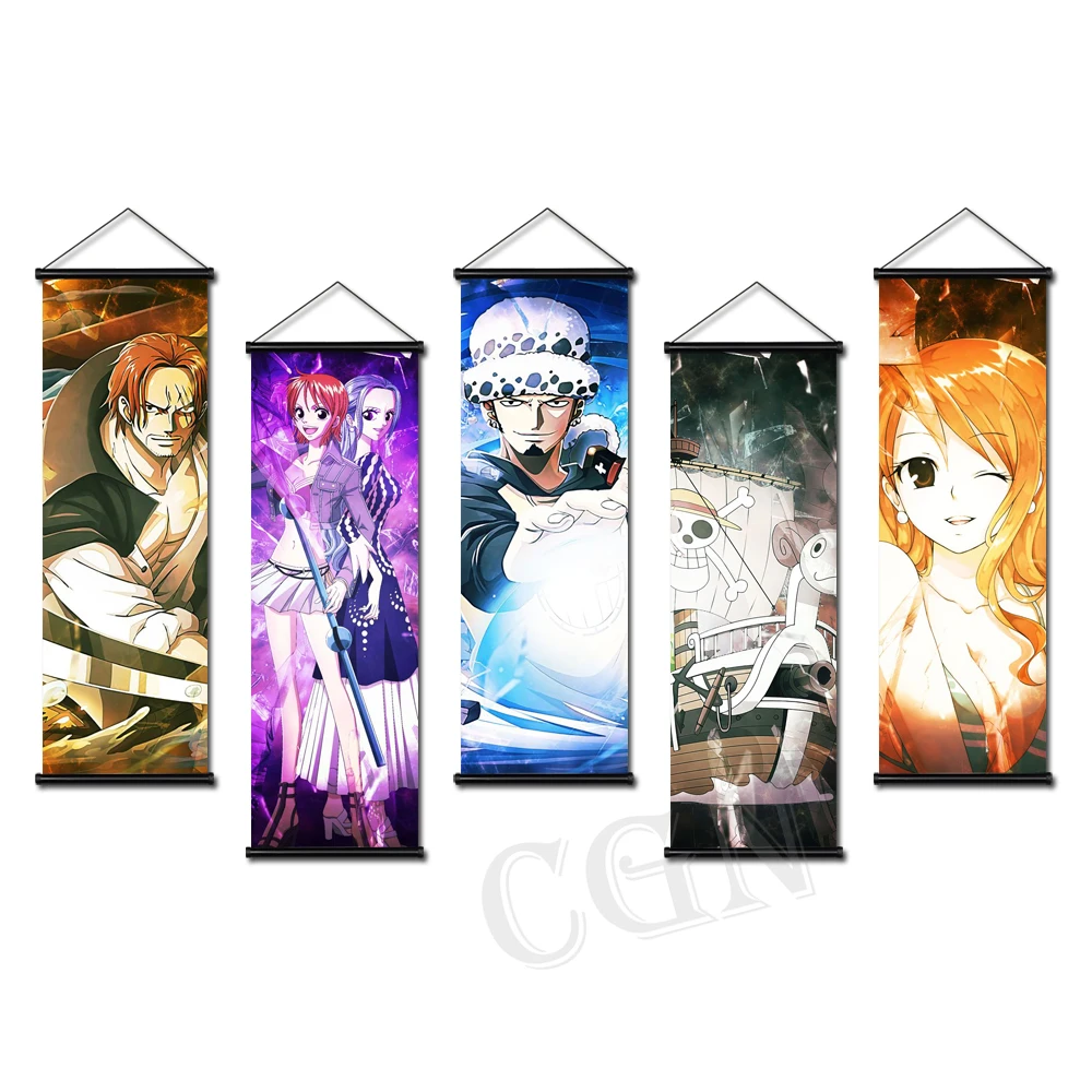 

Trafalgar Law Poster Canvas One Piece Paintings Hanging Scrolls Wall Art Printed Modern Home Decor Birthday Present Kids Room