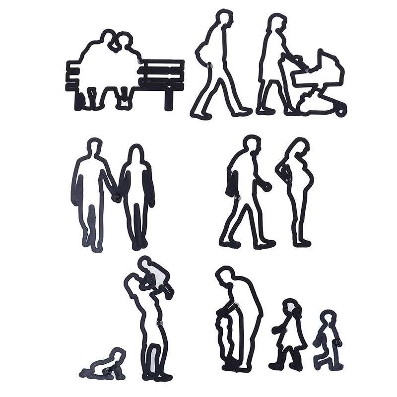 

Cookie Cutter Family Life Fondant Biscuit Mold Cutter Sugarcraft Cake Mold