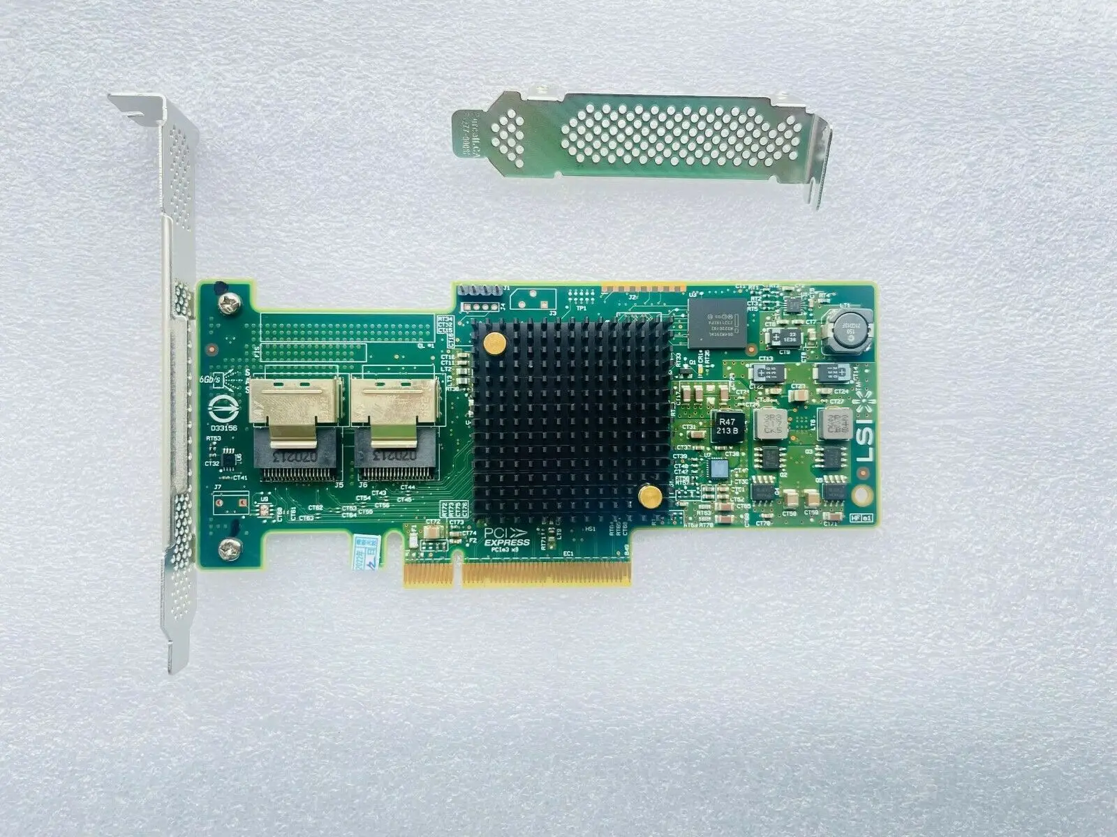 LSI 9208-8I = (9207-8i) PCI-E 3.0 HBA FW:P20 IT-режим для ZFS FreeNAS UnRAID + 2*8087 SATA