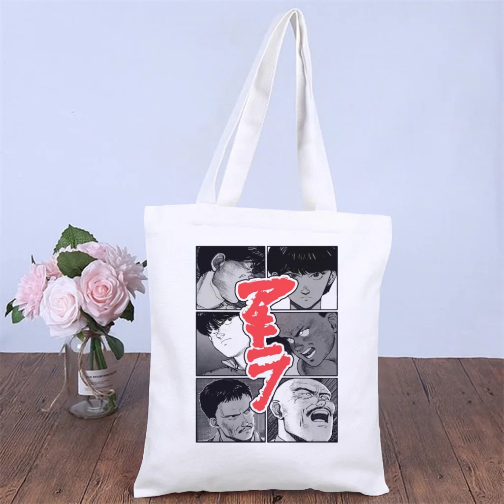 

Minasai DarkHandbag Akira 80s Japanese Manga Film Shoulder Canvas Bags Students Storage Pocket Shopper HandBags Kawaii Tote Bag