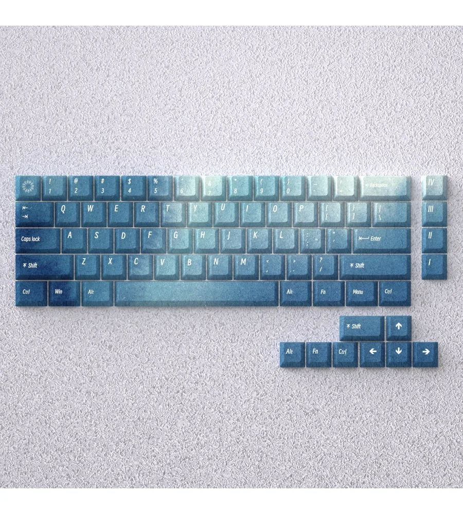 Кейкапы из PBT-материала оригинальной высоты, подходят для клавиатур 60, 65, 68, ATK68, MADE68, Aurora. (art.: 3920db59cf329) - 3920db59cf329